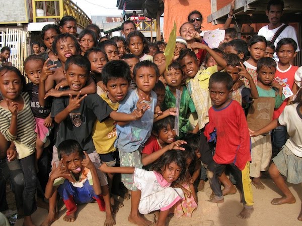 Taman Bacaan Pelangi di Pulau Papagarang