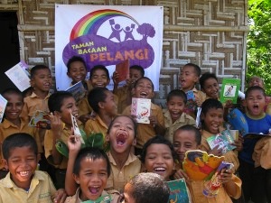 The 10th Rainbow Reading Gardens in Flores