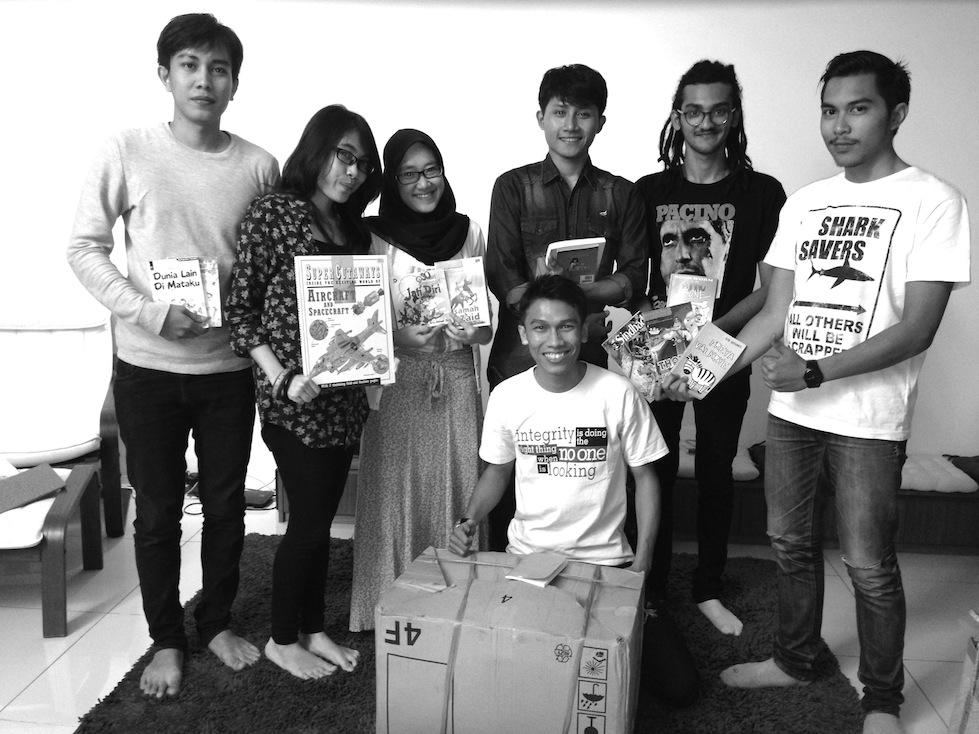 Hundreds of books from University of Paramadina’s Students