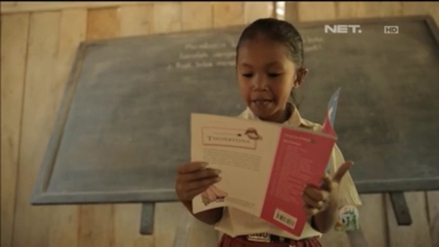 NET TV “Taman Bacaan Pelangi di Kampung Roe”