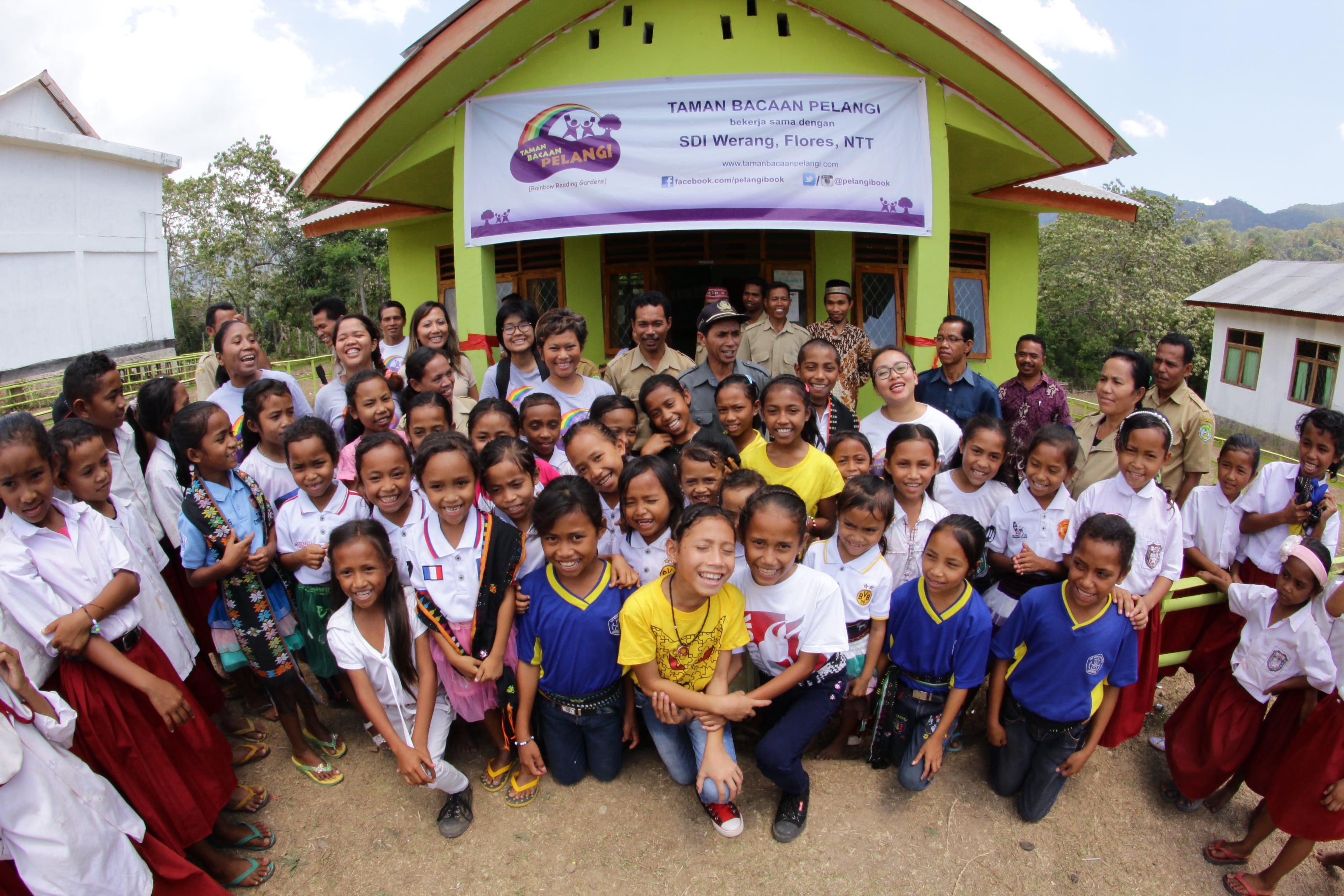 Rainbow Reading Gardens Opens 35th Library At Werang Primary School