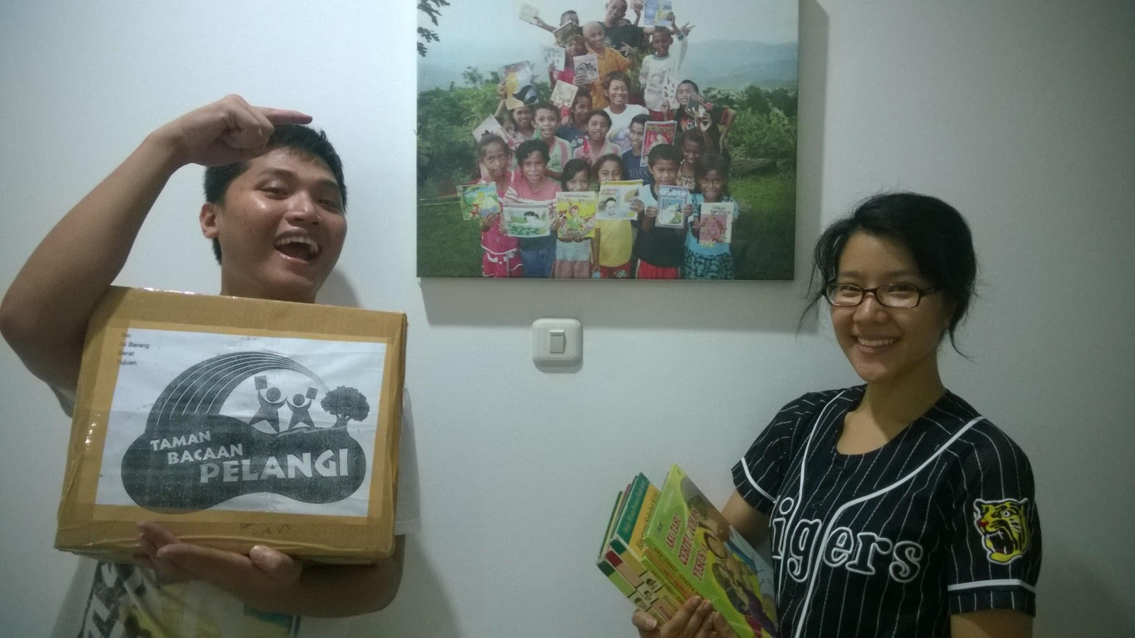 Donasi Buku dari Paroki Santo Yohanes Bosco Jakarta