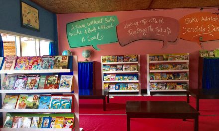 Our Newly Relocated Library in Sumbawa Besar!