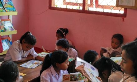 Merangkai Memori Indah bersama Taman Bacaan Pelangi