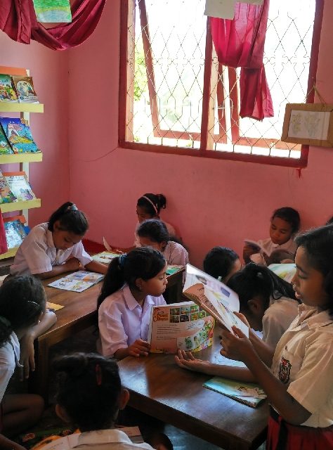 Merangkai Memori Indah bersama Taman Bacaan Pelangi