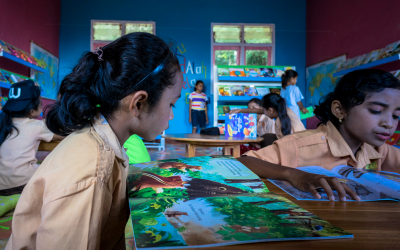 Perpustakaan TBP Ke-47 di SD Inpres Namo, Lembor Selatan, Manggarai Barat, NTT