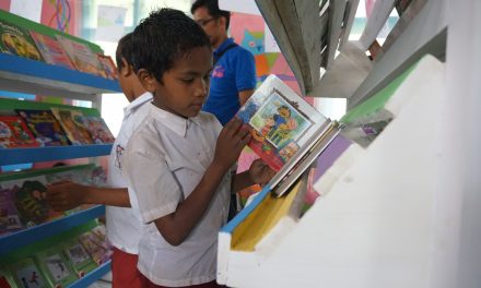 Inaugurating the 52nd Library at SDK Wae Bangka, West Manggarai, NTT