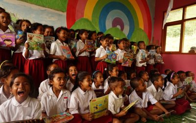 Perpustakaan TBP Ke-51 di SD Inpres Beci, Lembor, Manggarai Barat, NTT