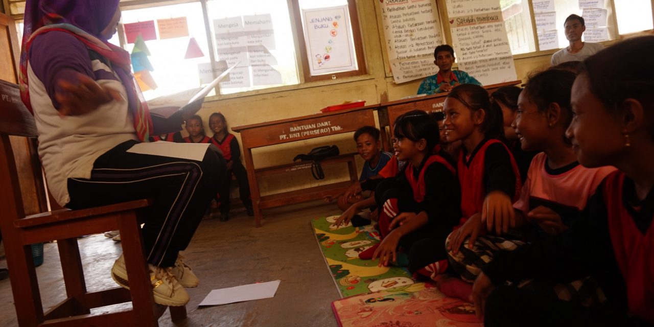 SDN Pulau Komodo Menuju Perpustakaan Ramah Anak
