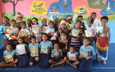 Peresmian Perpustakaan TB Pelangi ke-58 di SDN Rangga Watu, Flores, NTT