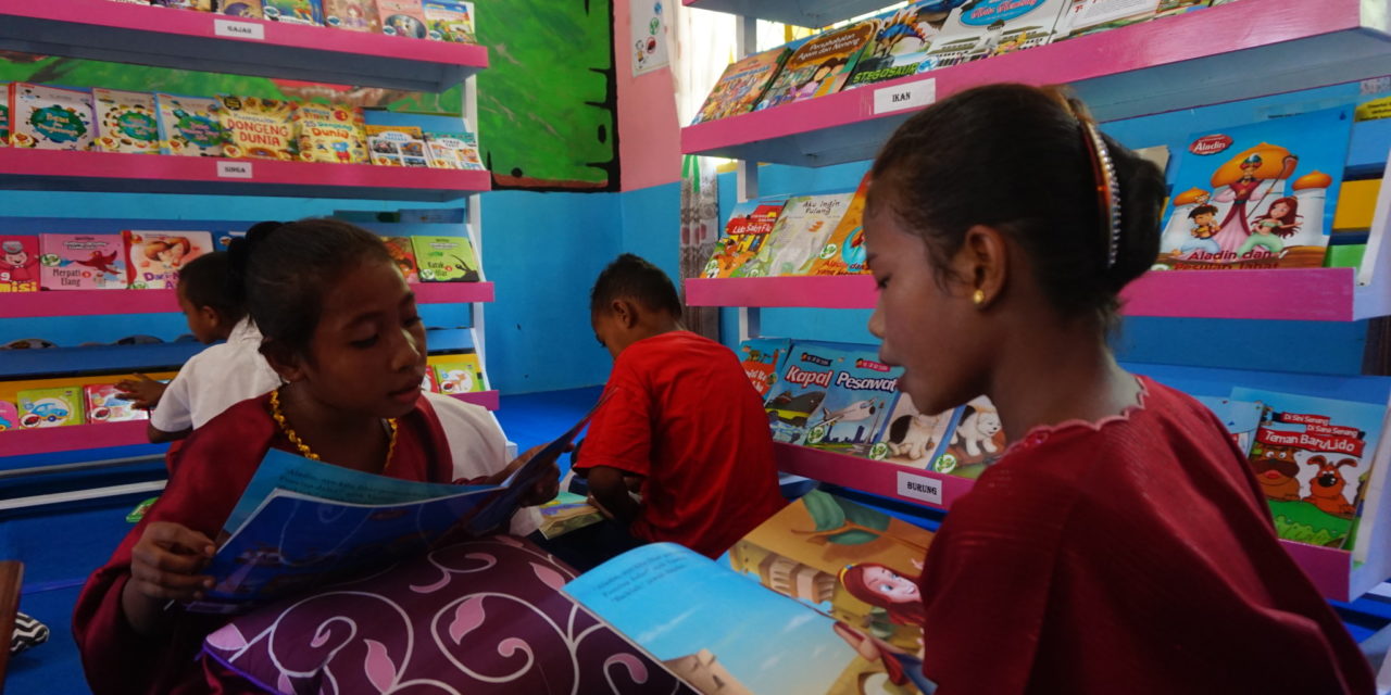 First Rainbow in ‘Enna’ Ende: Inauguration of the 64th #TBPelangi Library at SDI Barai 1, North Ende, Kab. Ende