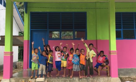 Senangnya Bekerja Sama dengan Adik-adik di Labuan Diri dan Sumber Sari