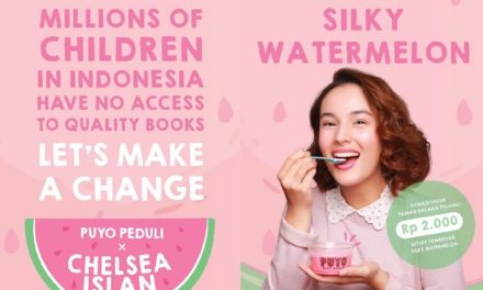 Puyo Desserts and Chelsea Islan  Raise Funds for Taman Bacaan Pelangi (Rainbow Reading Gardens)