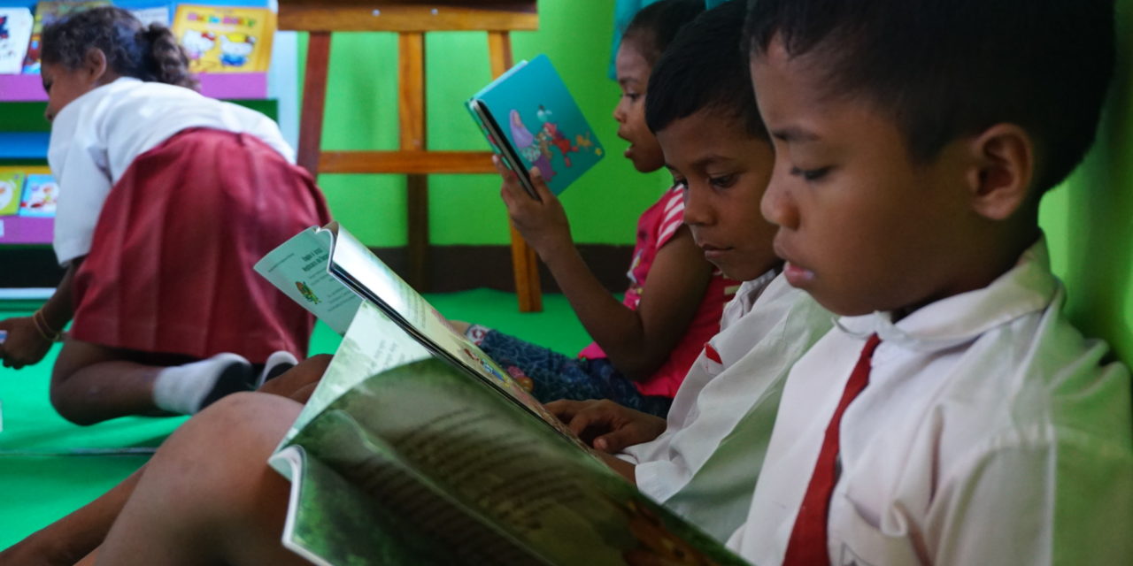 RAINBOWLIKE MONDAY: INAUGURATION OF THE 72ND #TBPELANGI LIBRARY AT SDI ENDE 13, CENTRAL ENDE, KAB. ENDE