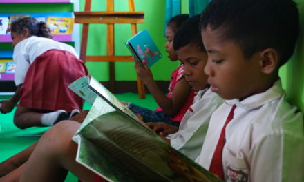 RAINBOWLIKE MONDAY: INAUGURATION OF THE 72ND #TBPELANGI LIBRARY AT SDI ENDE 13, CENTRAL ENDE, KAB. ENDE