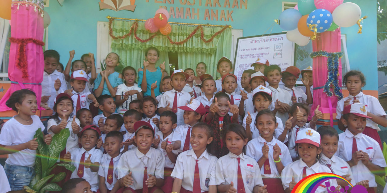 BOOK FRENZY MORNING: INAUGURATION OF THE 73RD #TBPELANGI LIBRARY AT SDI WATUJARA, EAST ENDE, KAB. ENDE