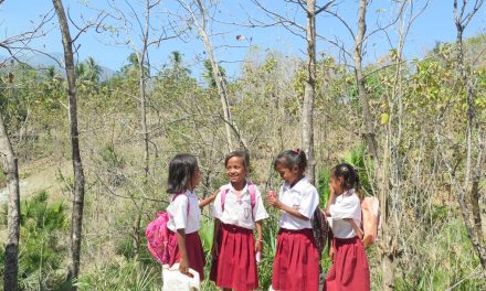 Anak-anak Ramai Sekali di Atambua