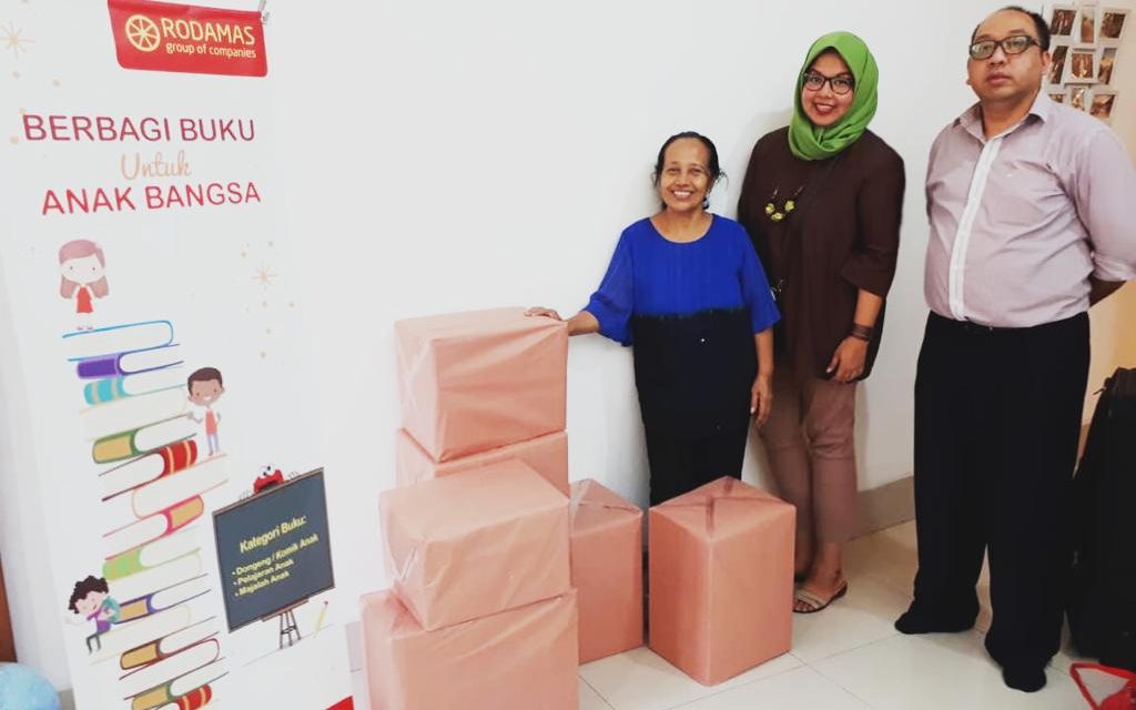 Terimakasih, Rodamas Untuk Donasi Bukunya