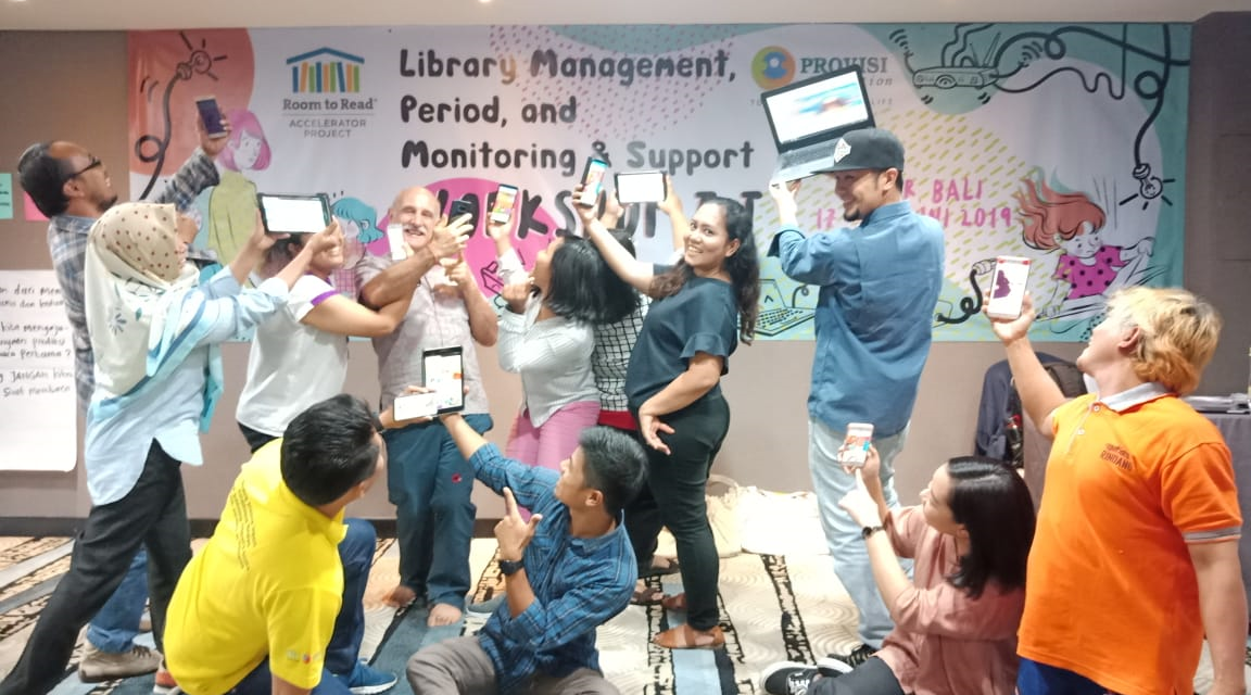 Workshop #DIGITALLIBRARY Bersama Room to Read