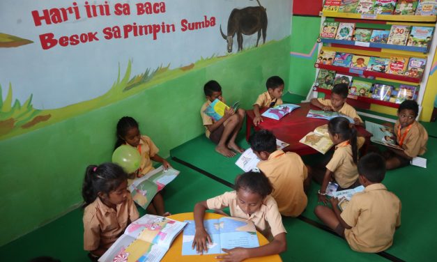 KADO UNTUK DASSA ELU: PERPUSTAKAAN RAMAH ANAK TBP KE-127