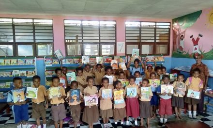 New Book Collection for Our Library at SD YPK Kanda, Papua