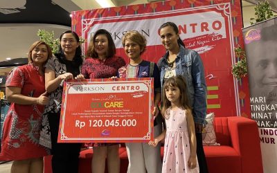 Donation from Parkson Centro for One Library in Nagekeo