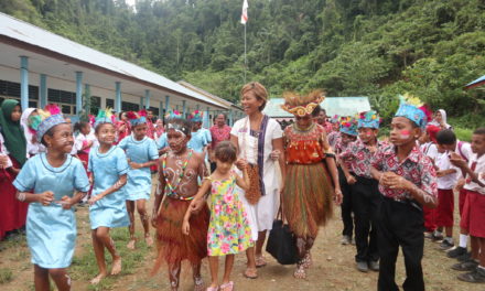 PELANGI DI RAJA AMPAT: PERPUSTAKAAN TBP KE-131 DI SDN 29 PERUM. 100, WAISAI