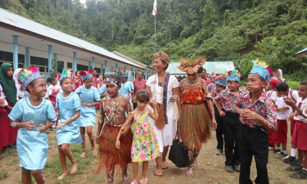 PELANGI DI RAJA AMPAT: PERPUSTAKAAN TBP KE-131 DI SDN 29 PERUM. 100, WAISAI