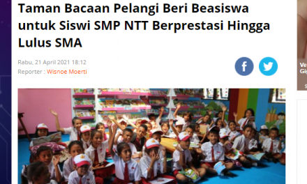 BEASISWA UNTUK ANAK PEREMPUAN SUDAH MULAI DISALURKAN