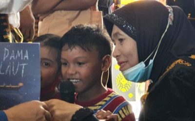 PERESMIAN PERPUSTAKAAN RAMAH ANAK TAMAN BACAAN PELANGI KE-144 DI SDI MARAPOKOT, KAB. NAGEKEO, NTT.