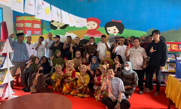 WAJAH BARU PERPUSTAKAAN KE-147 TAMAN BACAAN PELANGI DI KAB. MAMUJU