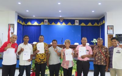 Penandatanganan MOU Untuk Dirikan 56 Perpustakaan Ramah Anak di Nagekeo