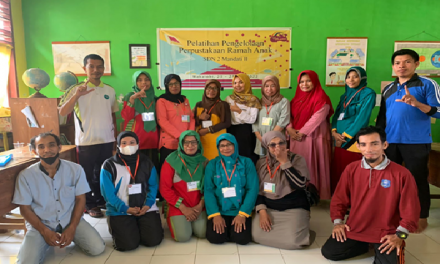 Antusiasme Guru-Guru SDN 2 Mandati II mengikuti Pelatihan  Perpustakaan Ramah Anak