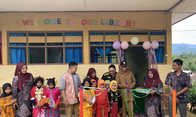 Buku untuk Anak-anak Sejati, Perpustakaan Pertama di Kab. Mamuju Tengah