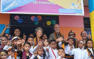 Meriahnya Peresmian Perpustakaan Ramah Anak di SDI Padhapae, Nagekeo.