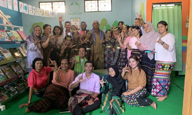 TBP MERESMIKAN GREEN LIBRARY, PERPUSTAKAAN RAMAH ANAK DENGAN KONSEP HIJAU PERTAMA DI KUPANG, NTT