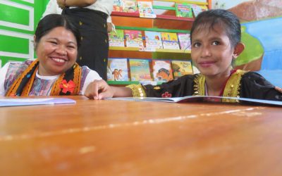 KERINDUAN TERBESAR KAMI ADALAH BISA MERESMIKAN PERPUSTAKAAN RAMAH ANAK INI.