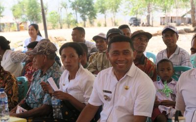 A Principal’s Story in Fighting to Build A Child-friendly Library at SDN Tasikapa – Meeting with the School Head Committee in the Paddy Field