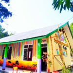 COLLABORATION SPIRIT BETWEEN THE PRINCIPAL OF SDK GERO SCHOOL AND THE VILLAGE HEAD TO RENOVATE THE LIBRARY