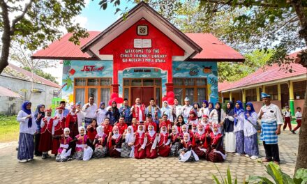 Peresmian Perpustakaan Ramah Anak ke-260: Hadiah untuk Anak-Anak di Tenggara Pulau Sulawesi